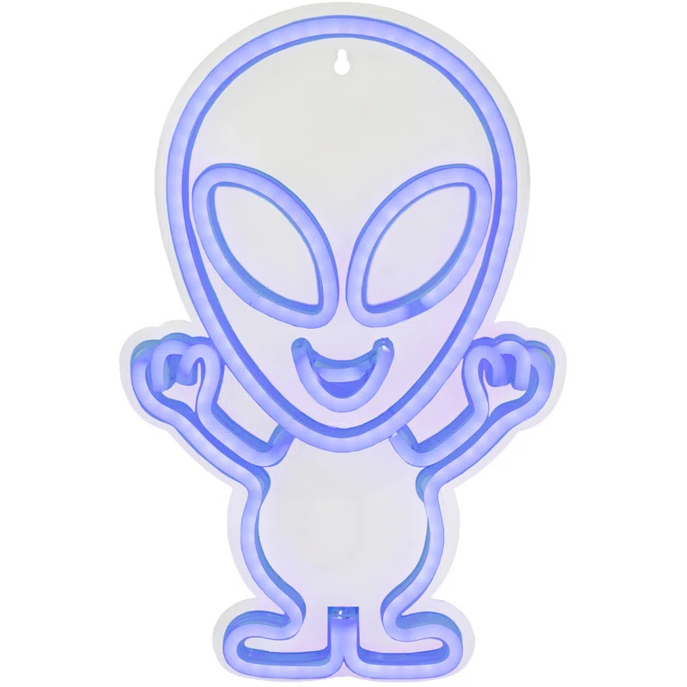 16.75" LED Neon Style Alien Wall Sign